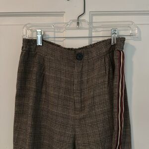 Stelen Need Supply Plaid Trousers Pants Racing Stripe Medium